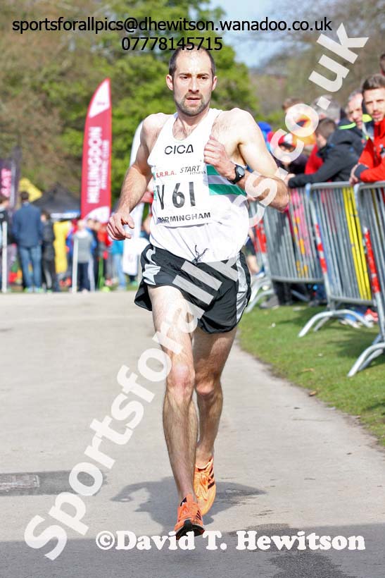 Senior mens English National 12 Stage Road Relay, 2016 English National 12 and 6 Stage Road Relays, Sutton Coldfield, Birmingham. Photo: David T. Hewitson/Sports for All Pics